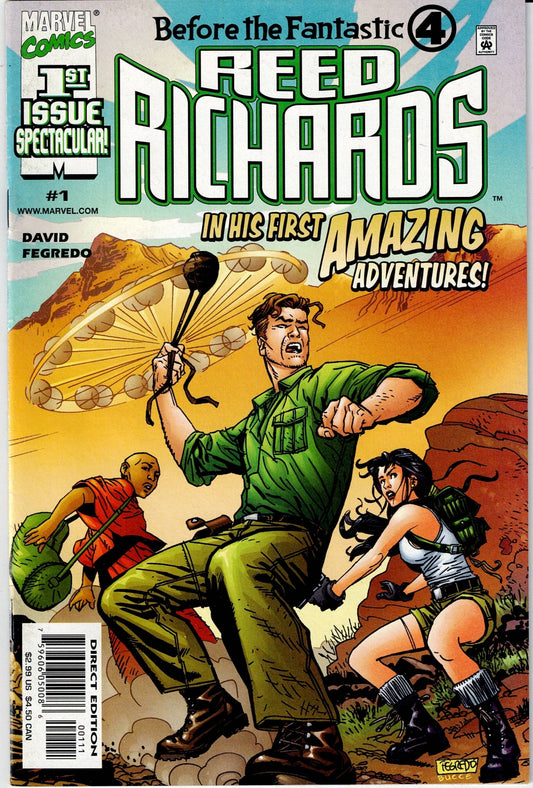 BEFORE THE FF: REED RICHARDS # 1 FN/VF