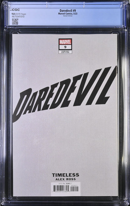DAREDEVIL (7TH SERIES) # 9 CGC 9.8 NM/MT Alex Ross Timeless ELEKTRA