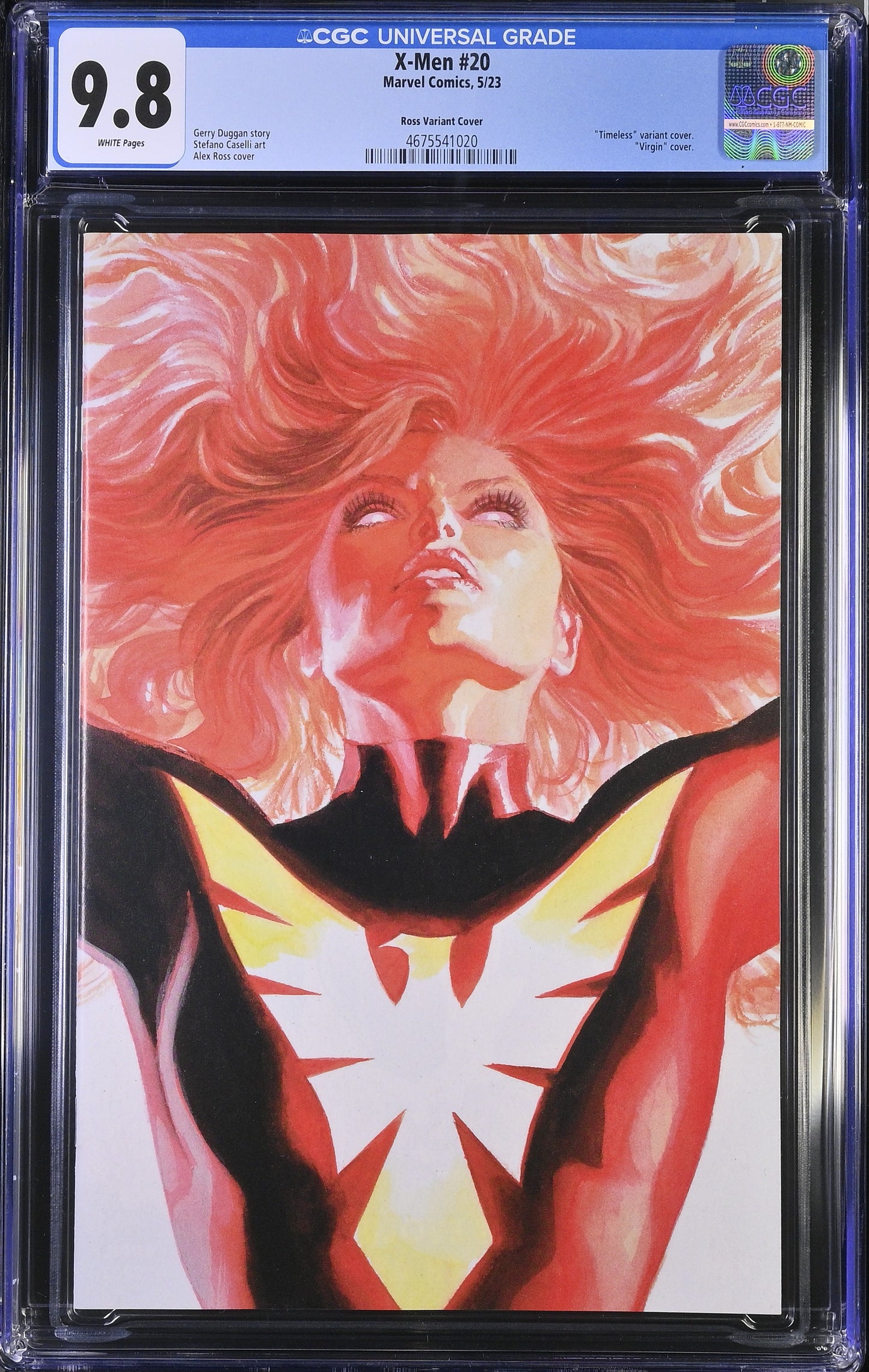 X-MEN (6TH SERIES) #20 CGC 9.8 NM/MT Alex Ross Timeless DARK PHOENIX