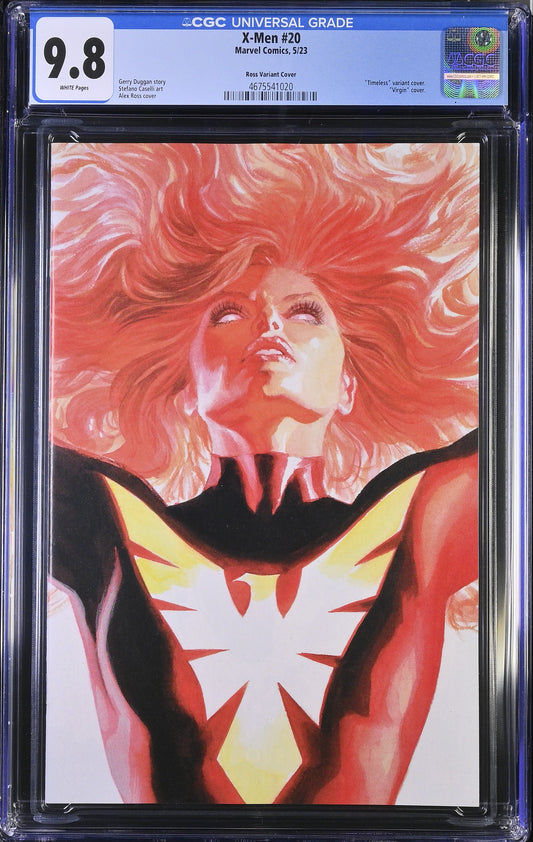 X-MEN (6TH SERIES) #20 CGC 9.8 NM/MT Alex Ross Timeless DARK PHOENIX