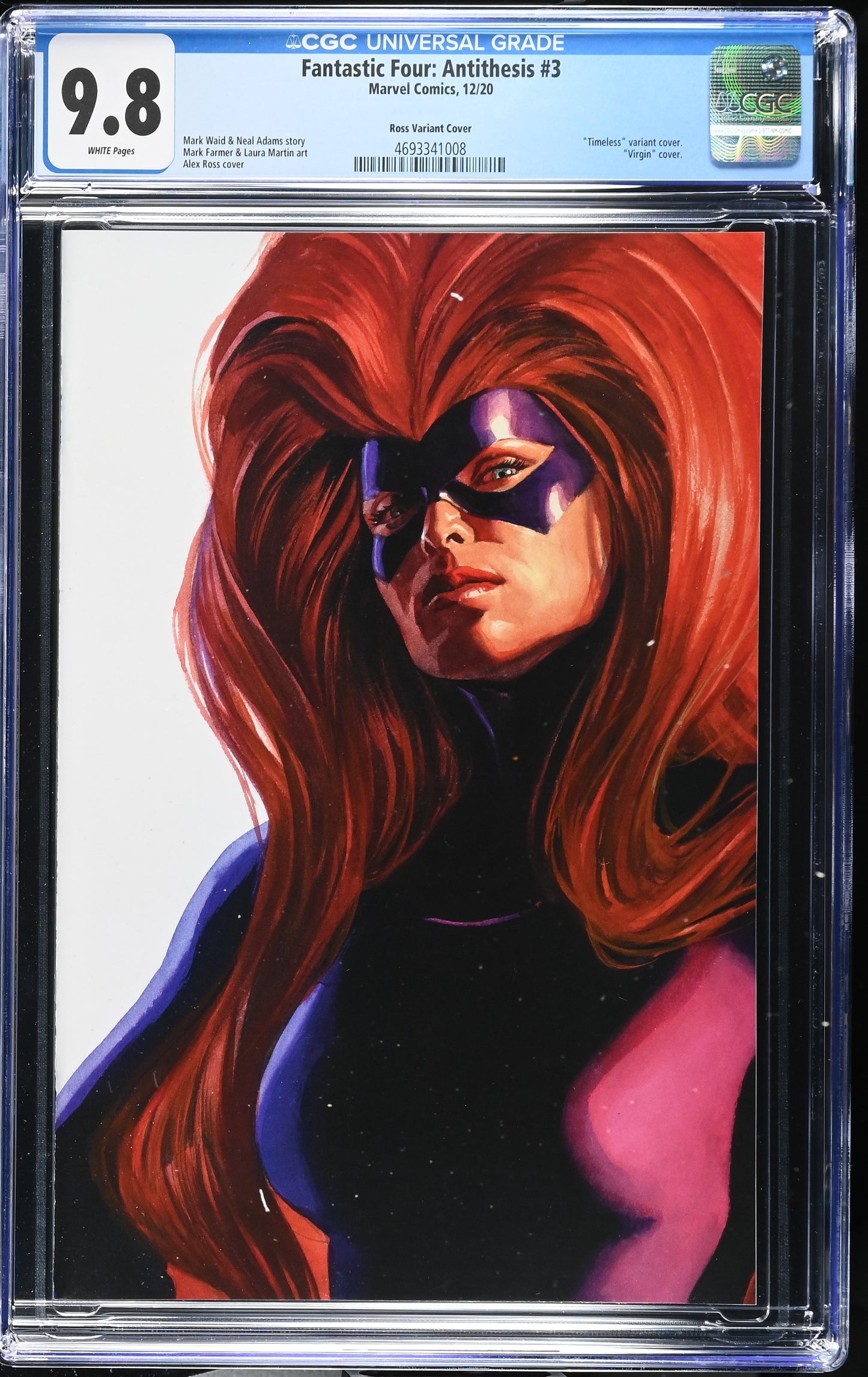 FANTASTIC FOUR: ANTITHESIS # 3 CGC 9.8 NM/MT Alex Ross Timeless MEDUSA Virgin Variant