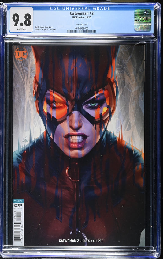 CATWOMAN (5TH SERIES) # 2 CGC 9.8 NM/MT Stanley "Artgerm" Lau Variant