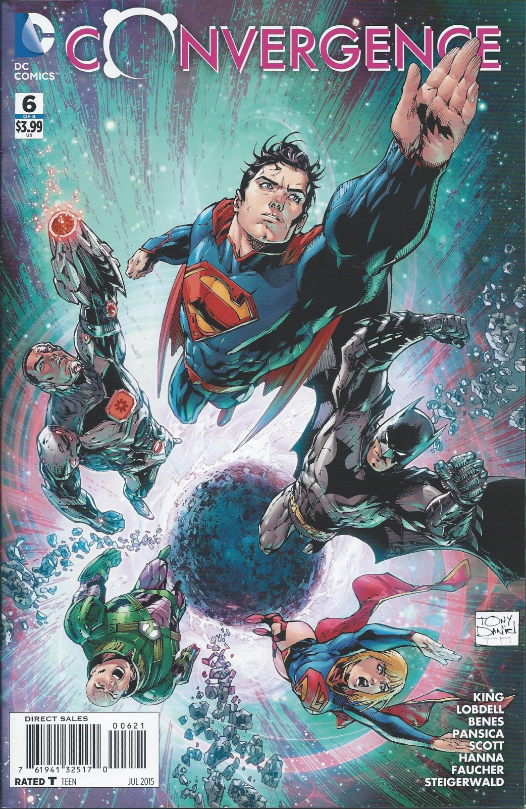 CONVERGENCE #6 NM Tony S. Daniel Variant