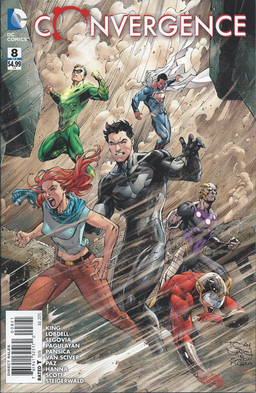 CONVERGENCE #8 NM Tony S. Daniel Variant