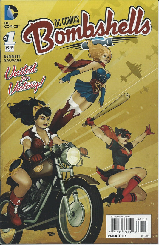 DC COMICS: BOMBSHELLS # 1 NM-