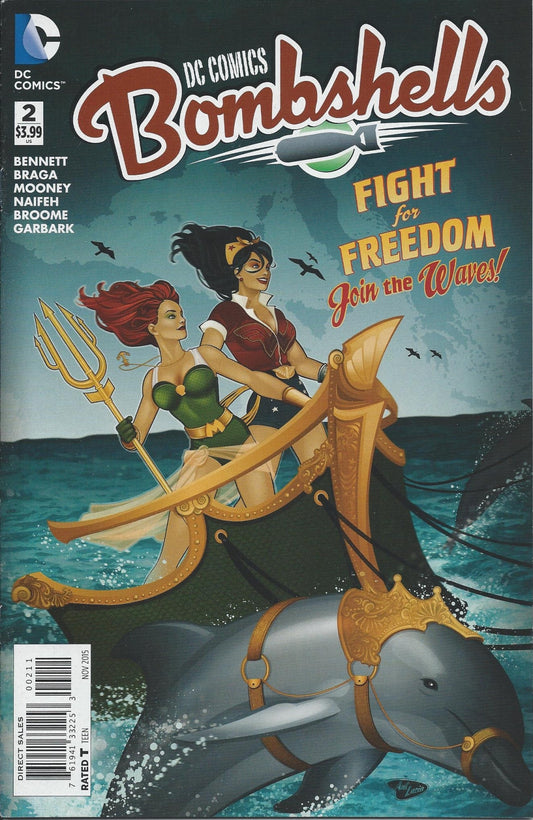 DC COMICS: BOMBSHELLS # 2 NM