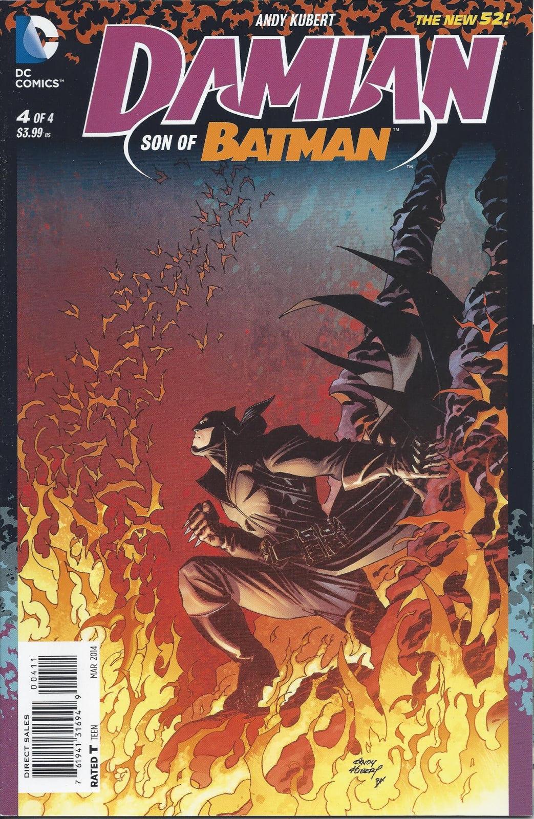 DAMIAN: SON OF BATMAN # 4 NM