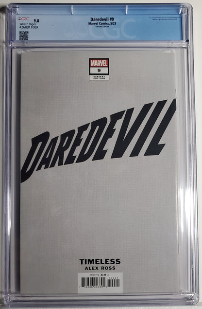 DAREDEVIL (7TH SERIES) # 9 CGC 9.8 NM/MT Alex Ross Timeless Elektra