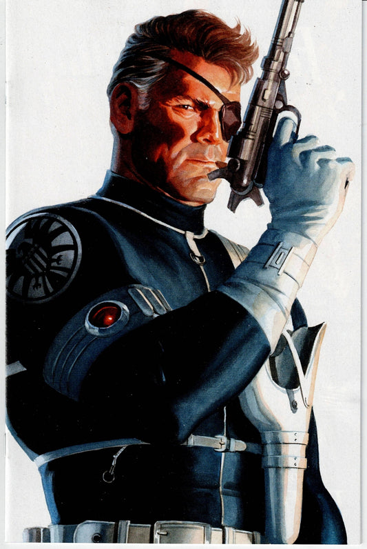 DEADPOOL / WOLVERINE # 5 NM Alex Ross Timeless NICK FURY Virgin Variant