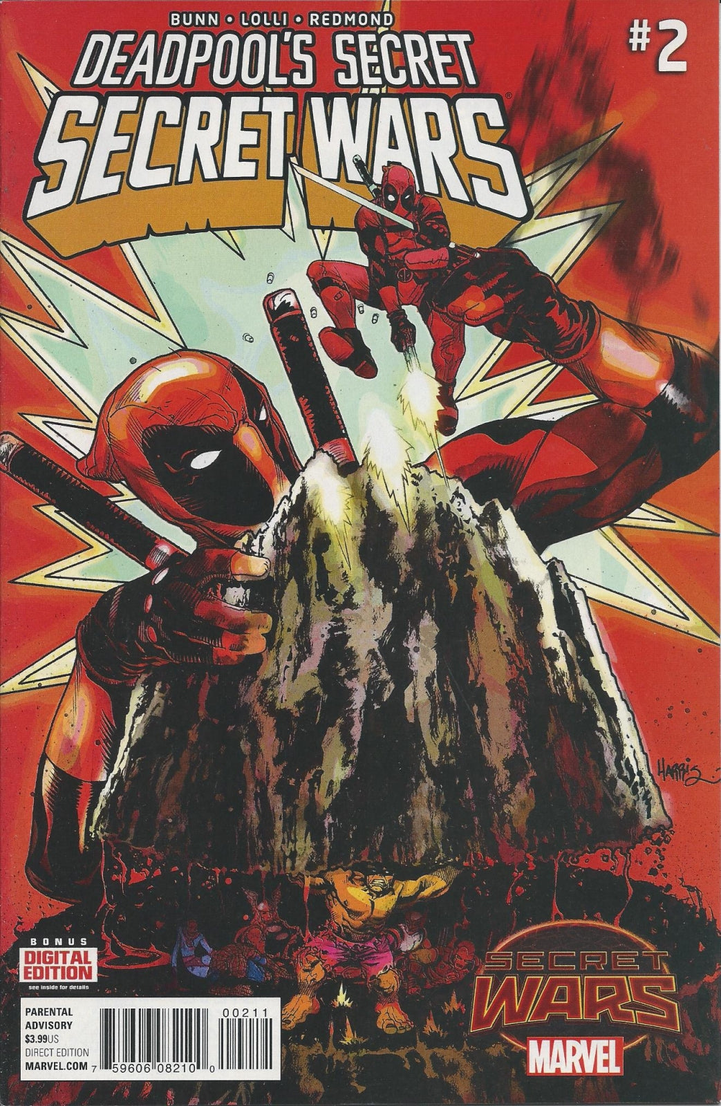 DEADPOOL'S SECRET SECRET WARS # 2 NM