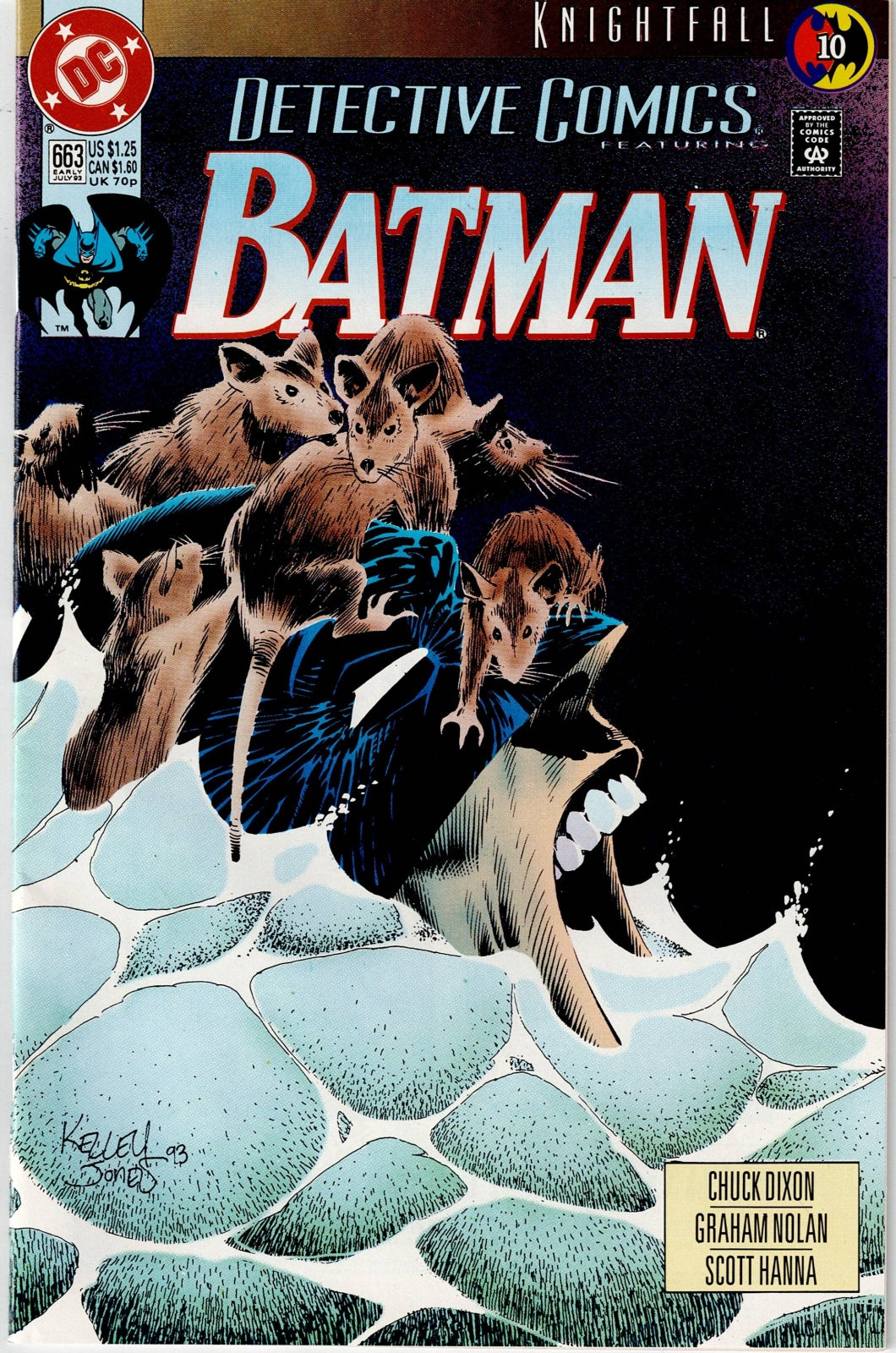 DETECTIVE COMICS (1ST SERIES) # 663 NM