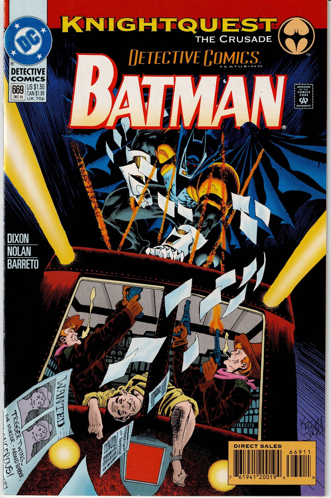 DETECTIVE COMICS (1ST SERIES) # 669 NM-