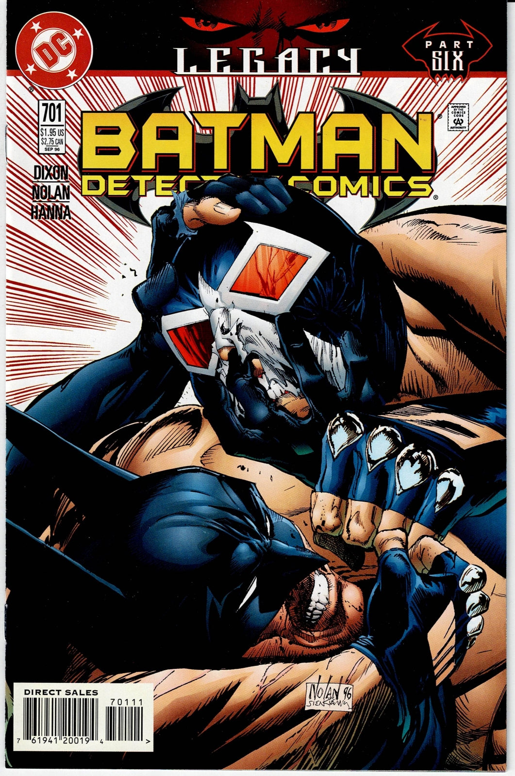 DETECTIVE COMICS (1ST SERIES) # 701 VF