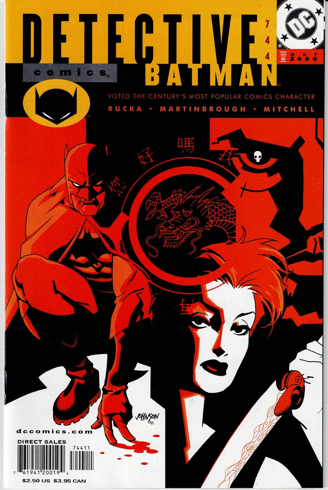DETECTIVE COMICS (1ST SERIES) # 744 NM-