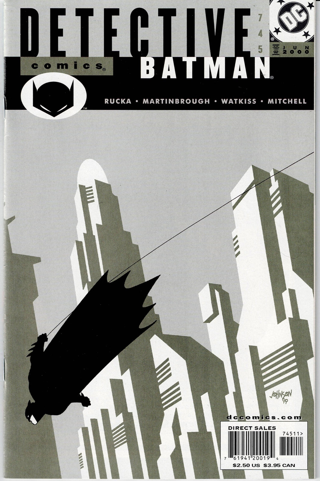 DETECTIVE COMICS (1ST SERIES) # 745 VF/NM