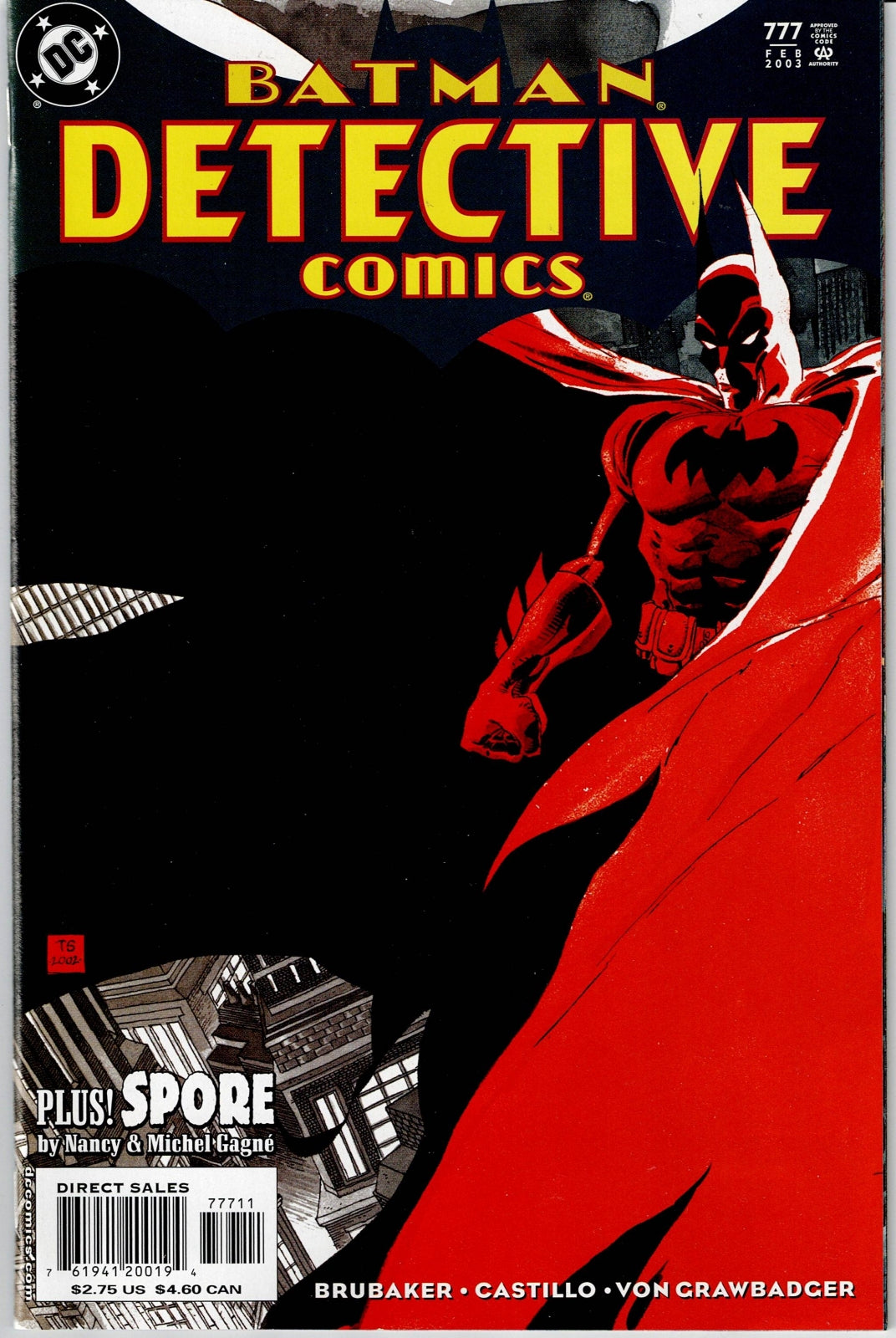 DETECTIVE COMICS (1ST SERIES) # 777 NM