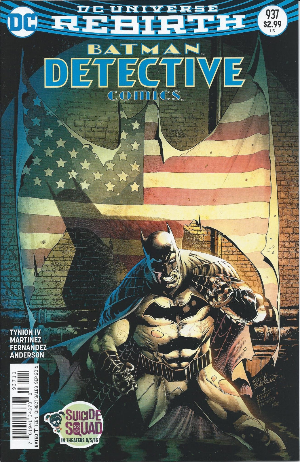 DETECTIVE COMICS (1ST SERIES) # 937 NM