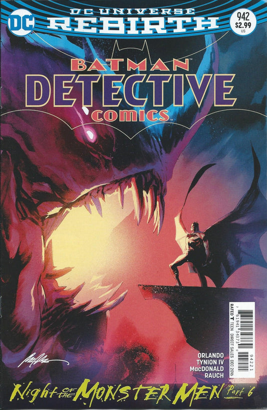 DETECTIVE COMICS (1ST SERIES) # 942 NM Rafael Albuquerque Variant