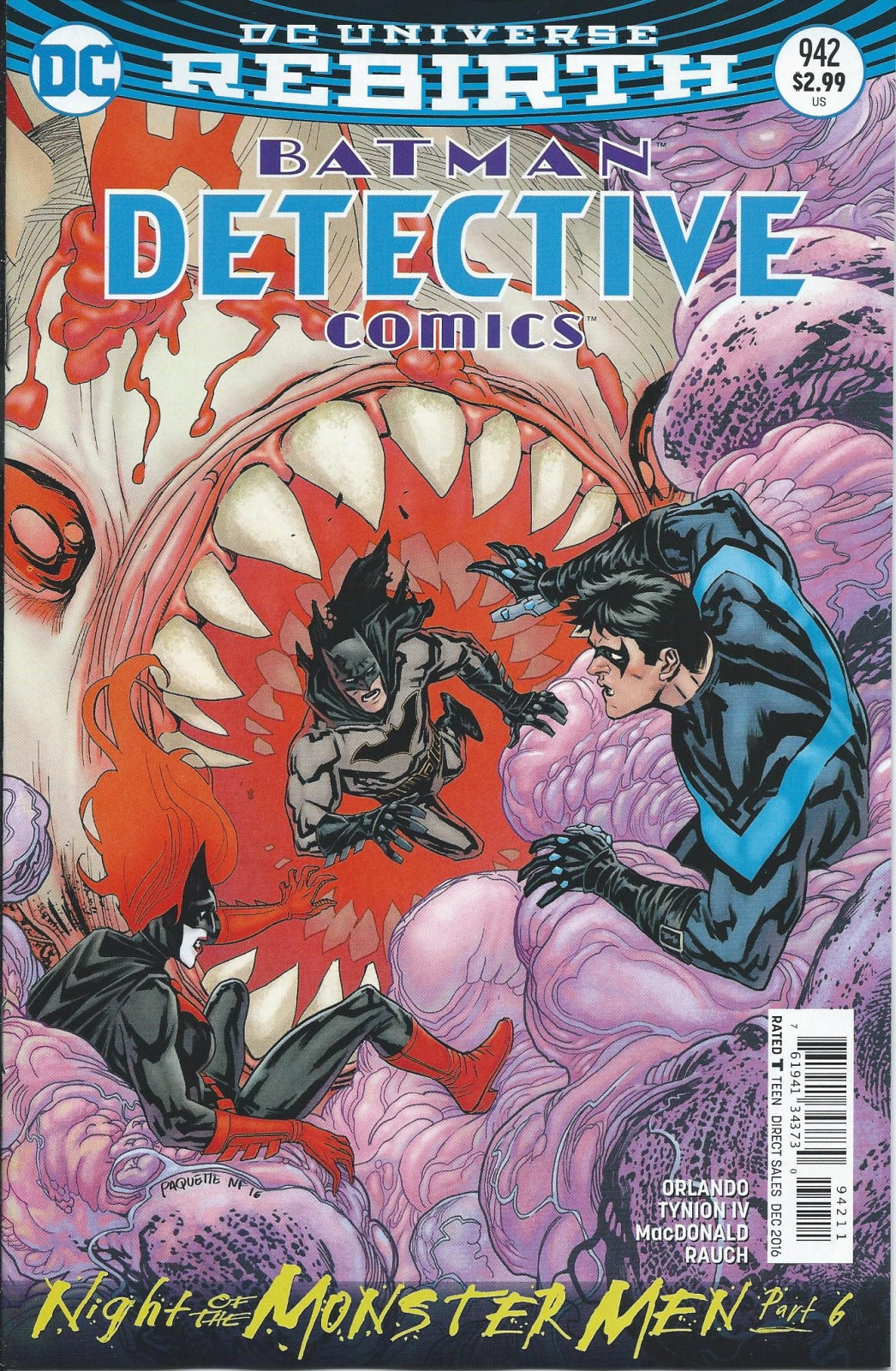 DETECTIVE COMICS (1ST SERIES) # 942 VF/NM