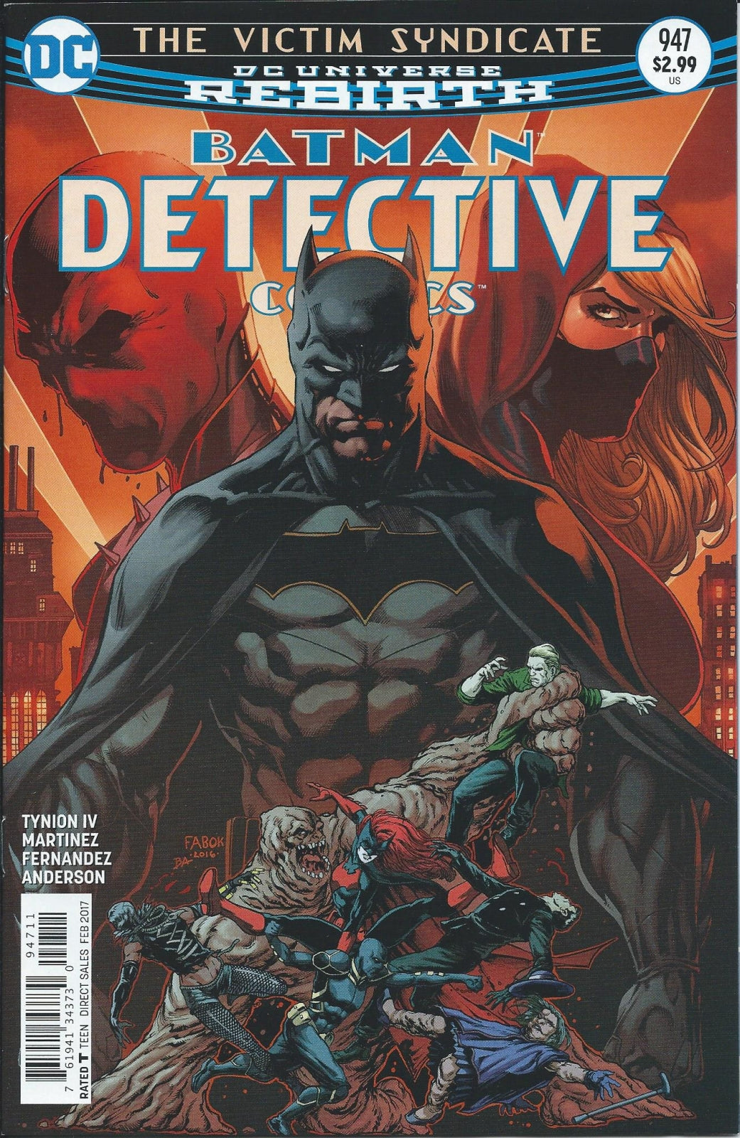 DETECTIVE COMICS (1ST SERIES) # 947 NM