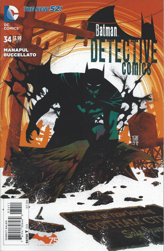 DETECTIVE COMICS (2ND SERIES) #34 NM