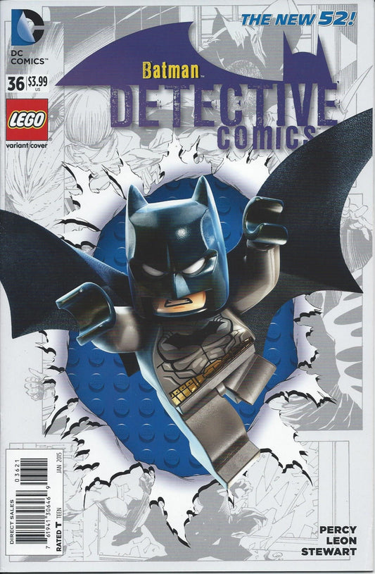 DETECTIVE COMICS (2ND SERIES) #36 FN/VF Tony Daniel Lego Variant