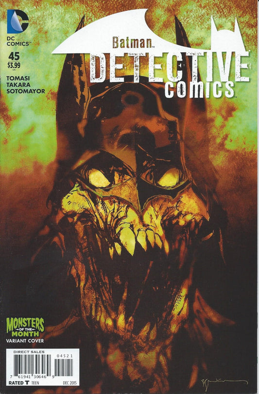 DETECTIVE COMICS (2ND SERIES) #45 NM Bill Sienkiewicz Monsters of the Month Variant