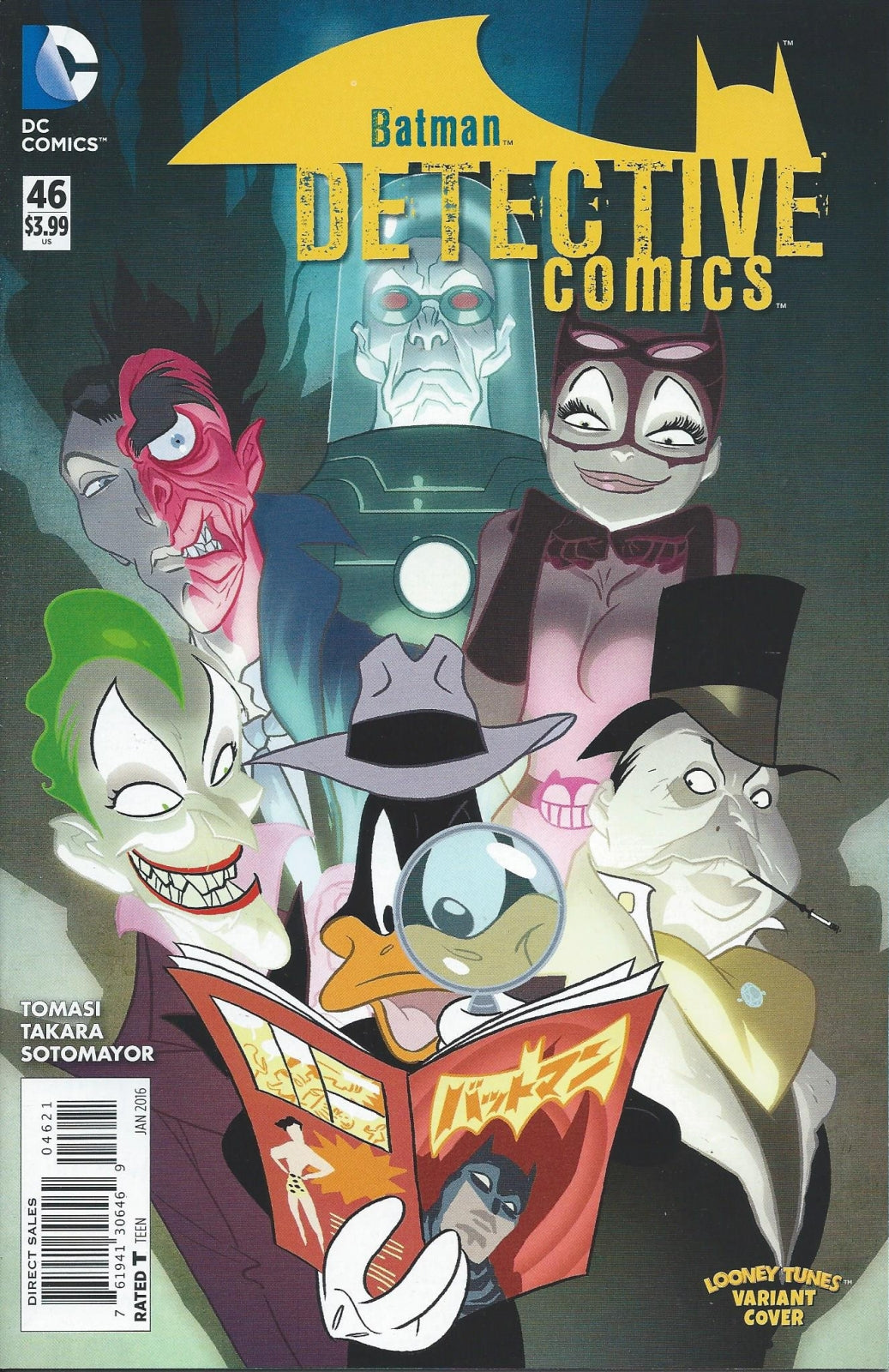 DETECTIVE COMICS (2ND SERIES) #46 NM Ben Caldwell Looney Tunes Variant