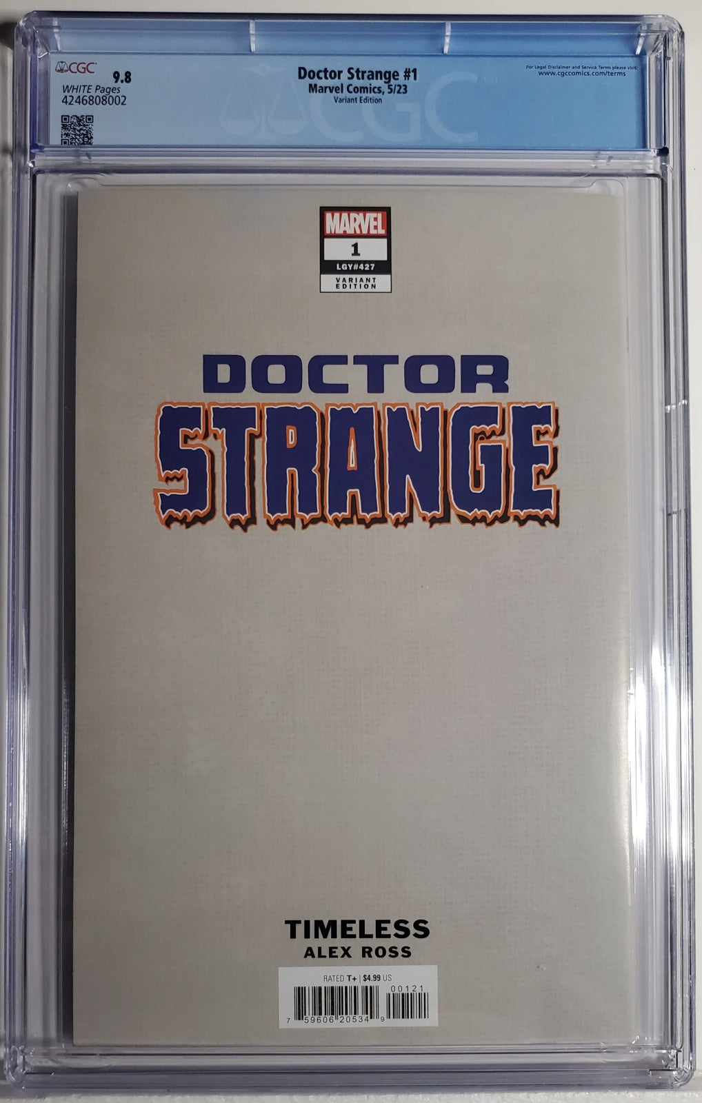 DOCTOR STRANGE (7TH SERIES) # 1 CGC 9.8 NM/MT Alex Ross Timeless Dormammu