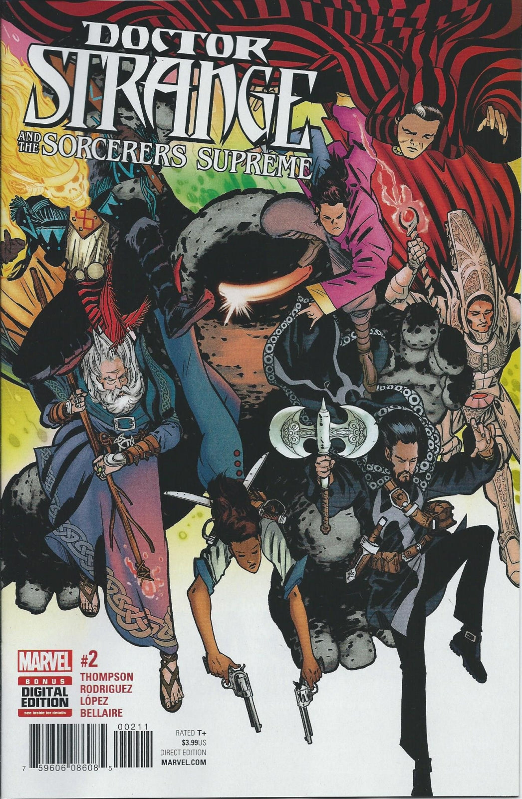 DOCTOR STRANGE AND THE SORCERERS SUPREME # 2 NM