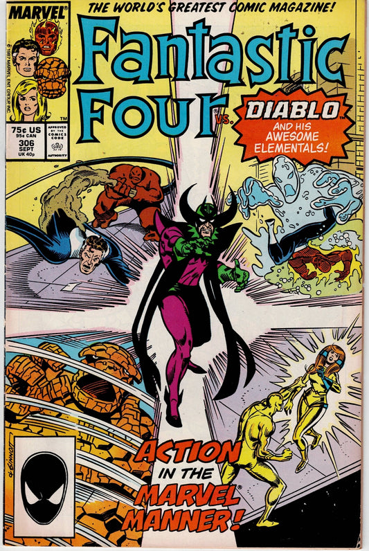 FANTASTIC FOUR (1ST SERIES) #306 FN