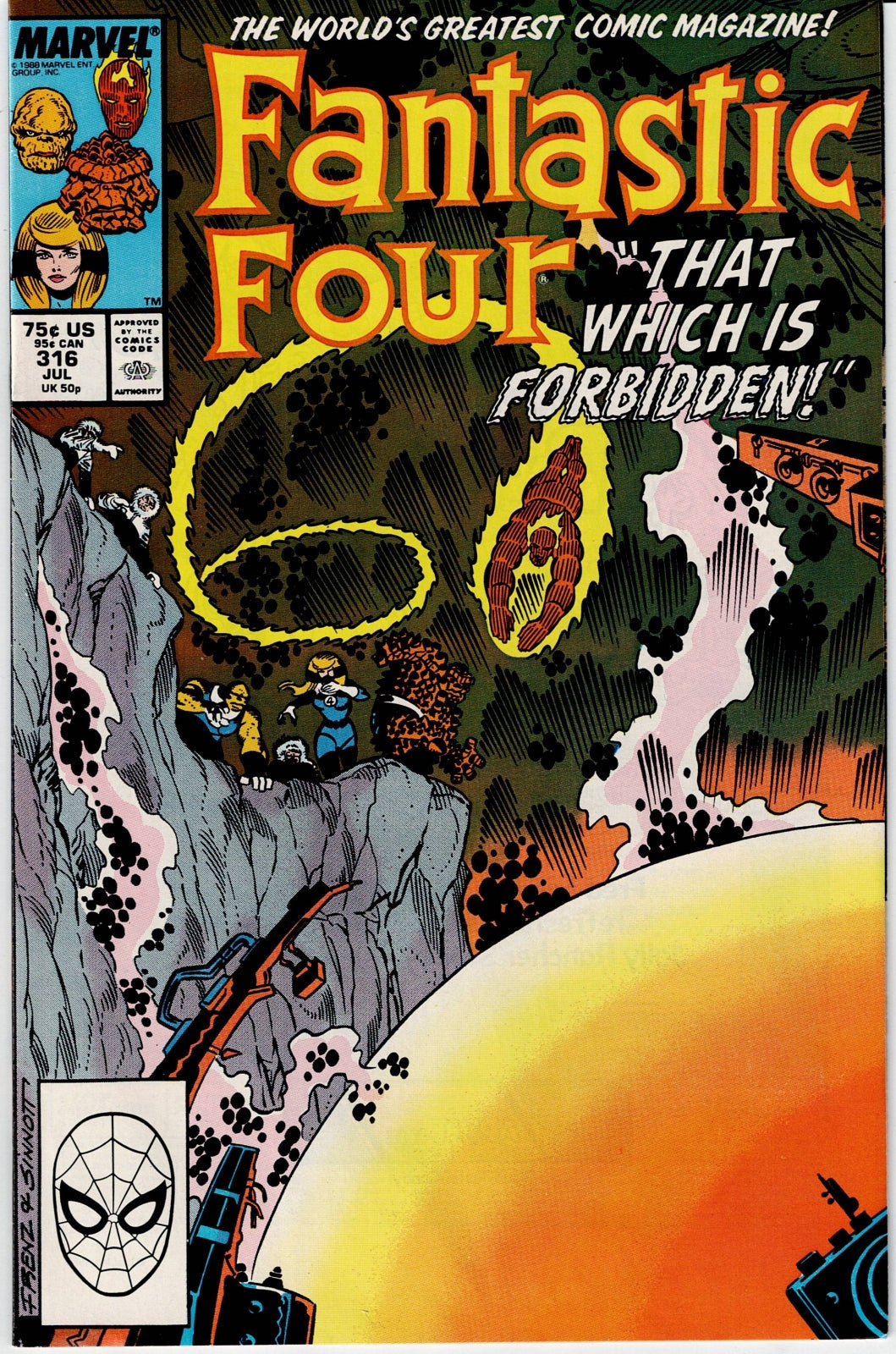 FANTASTIC FOUR (1ST SERIES) #316 VF