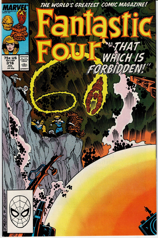 FANTASTIC FOUR (1ST SERIES) #316 VF