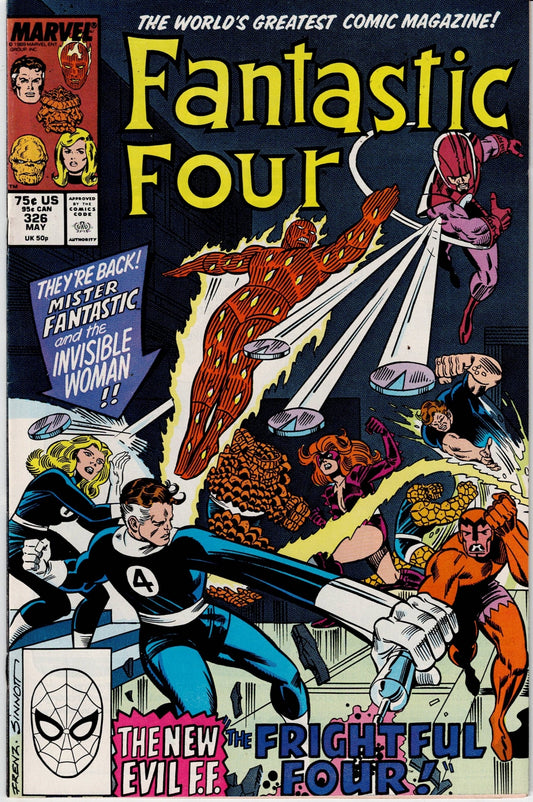 FANTASTIC FOUR (1ST SERIES) #326 FN/VF