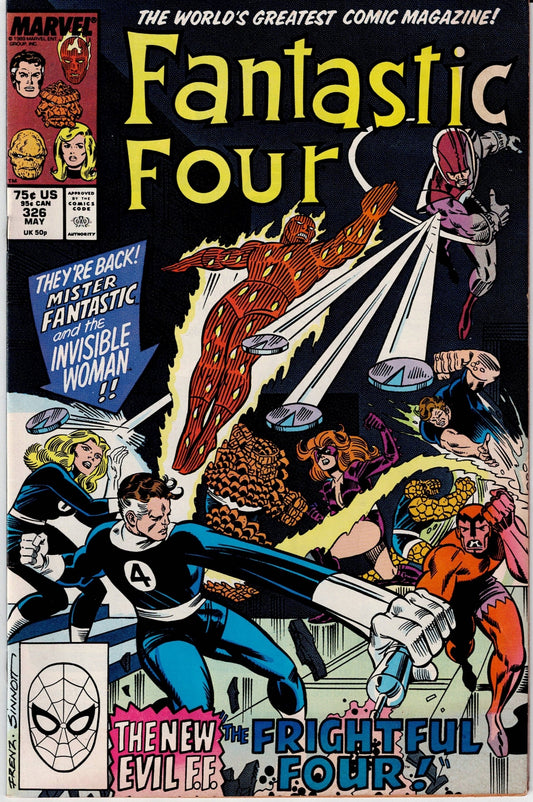 FANTASTIC FOUR (1ST SERIES) #326 VG/FN