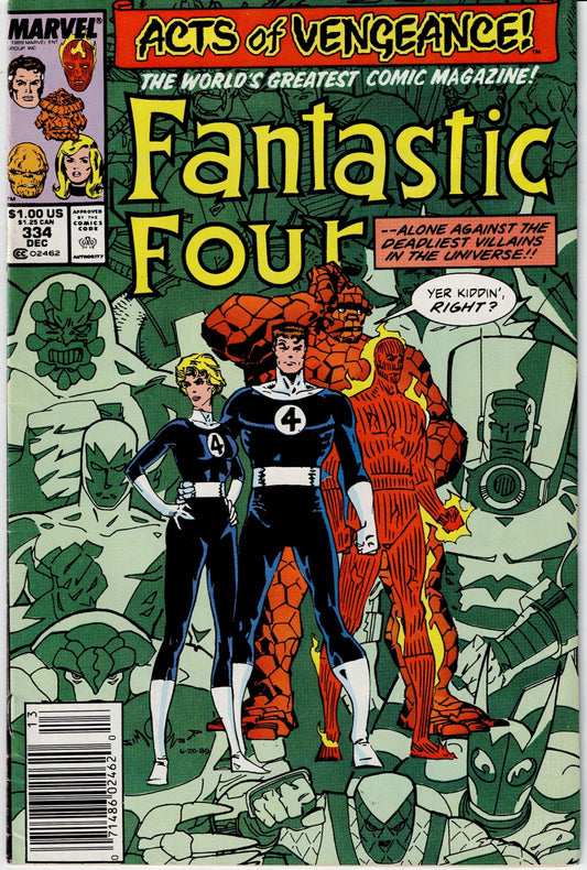 FANTASTIC FOUR (1ST SERIES) #334 FN/VF
