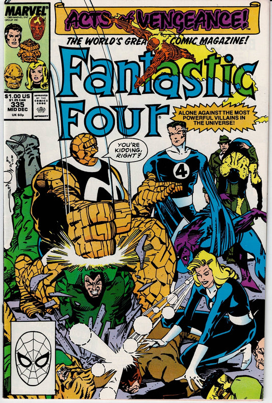 FANTASTIC FOUR (1ST SERIES) #335 VF/NM