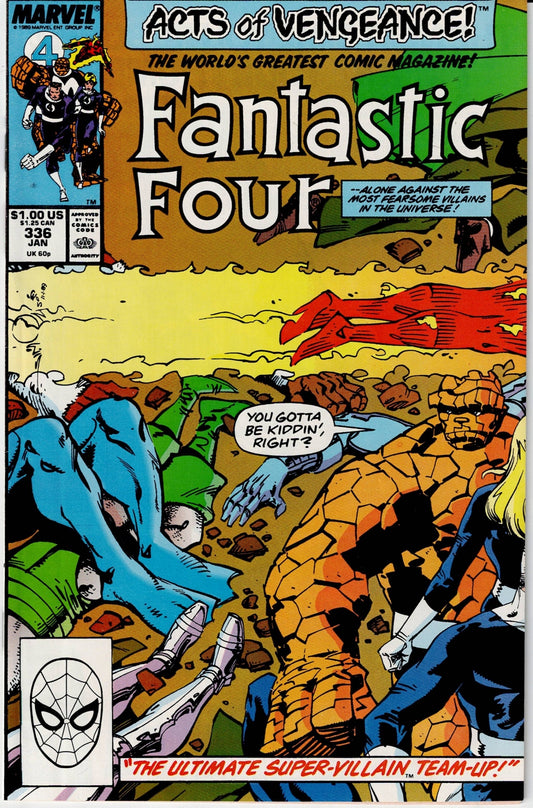 FANTASTIC FOUR (1ST SERIES) #336 VF