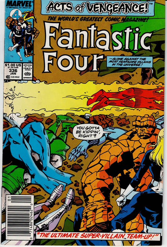FANTASTIC FOUR (1ST SERIES) #336 VF/NM