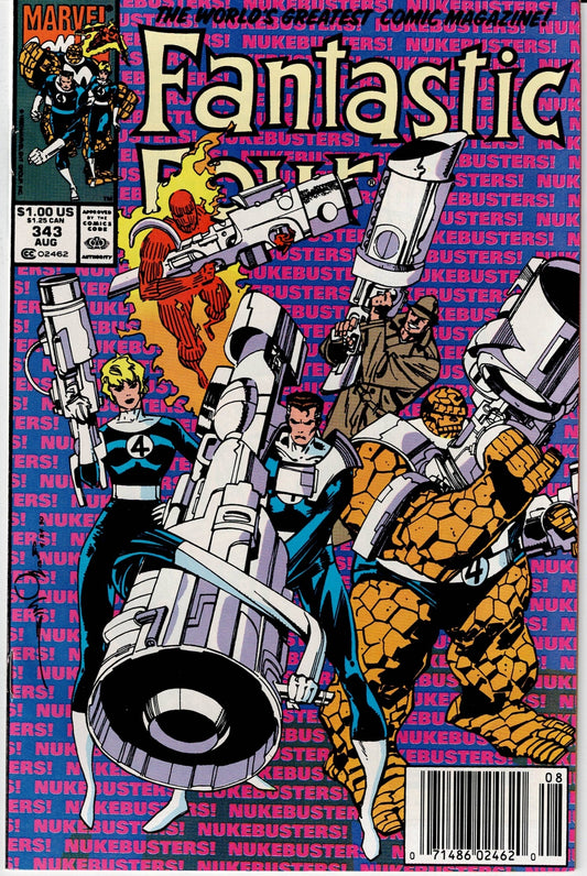 FANTASTIC FOUR (1ST SERIES) #343 VF/NM