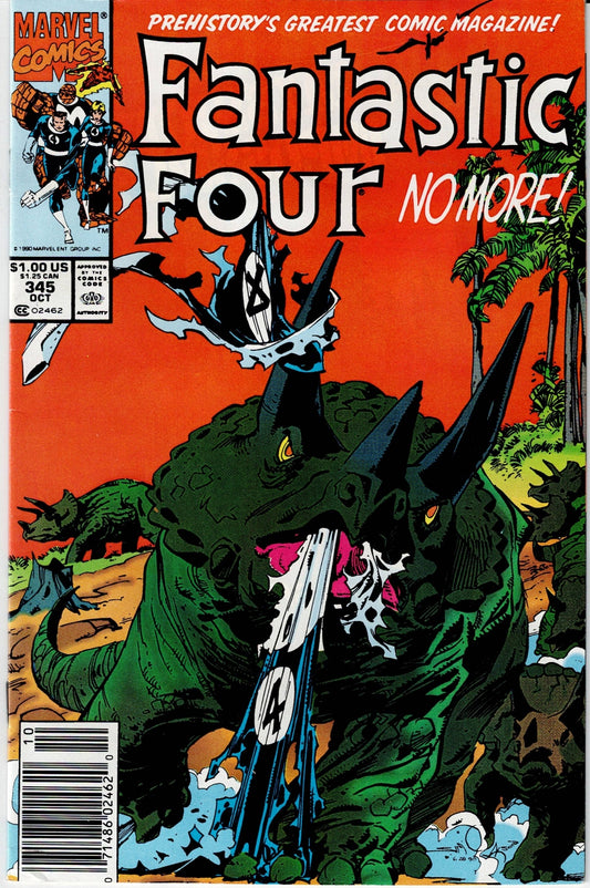 FANTASTIC FOUR (1ST SERIES) #345 VF