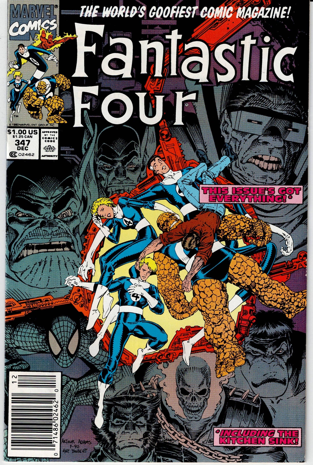FANTASTIC FOUR (1ST SERIES) #347 VF/NM
