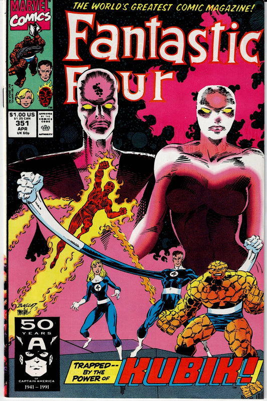 FANTASTIC FOUR (1ST SERIES) #351 VF/NM