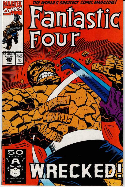 FANTASTIC FOUR (1ST SERIES) #355 NM-