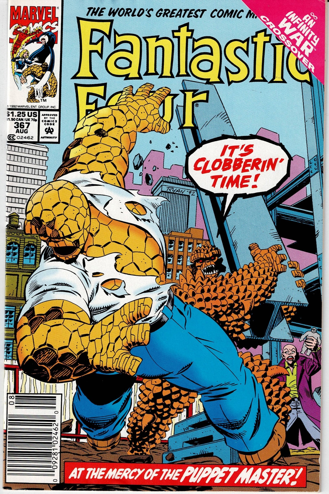 FANTASTIC FOUR (1ST SERIES) #367 VF