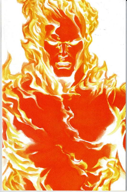 FANTASTIC FOUR (6TH SERIES) #24/A NM- Alex Ross Timeless HUMAN TORCH Virgin Variant
