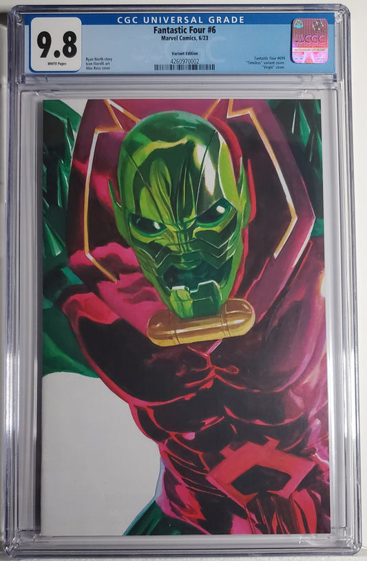 FANTASTIC FOUR (7TH SERIES) # 6 CGC 9.8 NM/MT