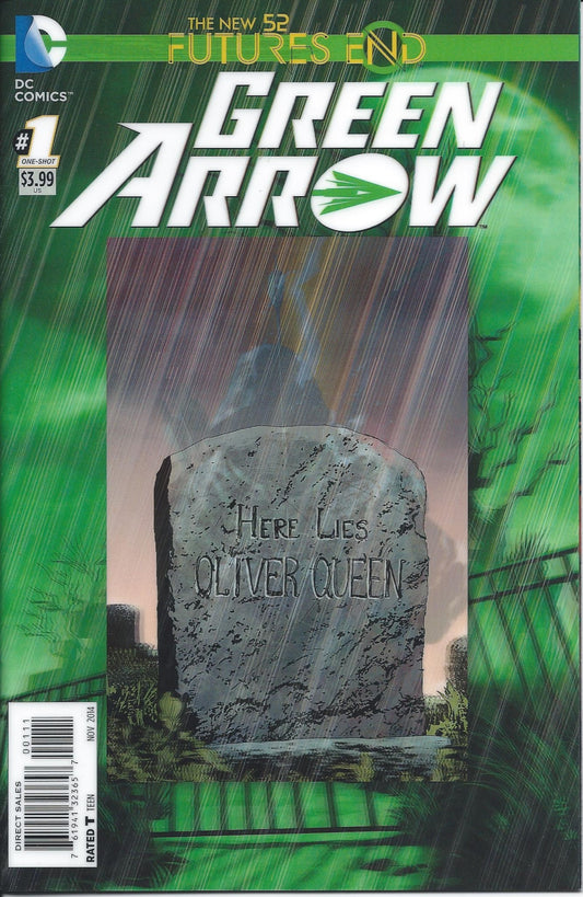 GREEN ARROW: FUTURES END # 1 NM  3-D Hologram Cover