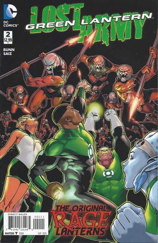 GREEN LANTERN: LOST ARMY # 2 NM