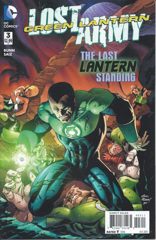 GREEN LANTERN: LOST ARMY # 3 NM